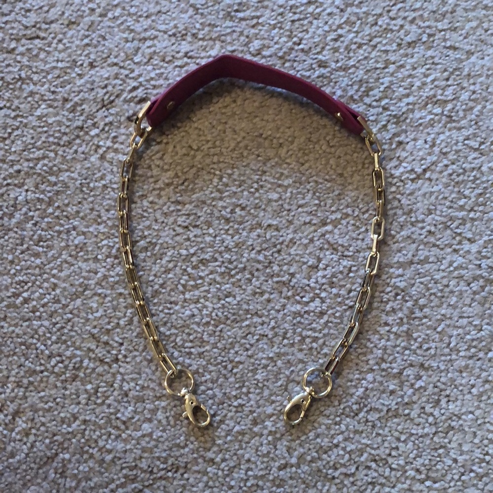 Raspberry Tory Burch Clutch - Picture 5 of 11